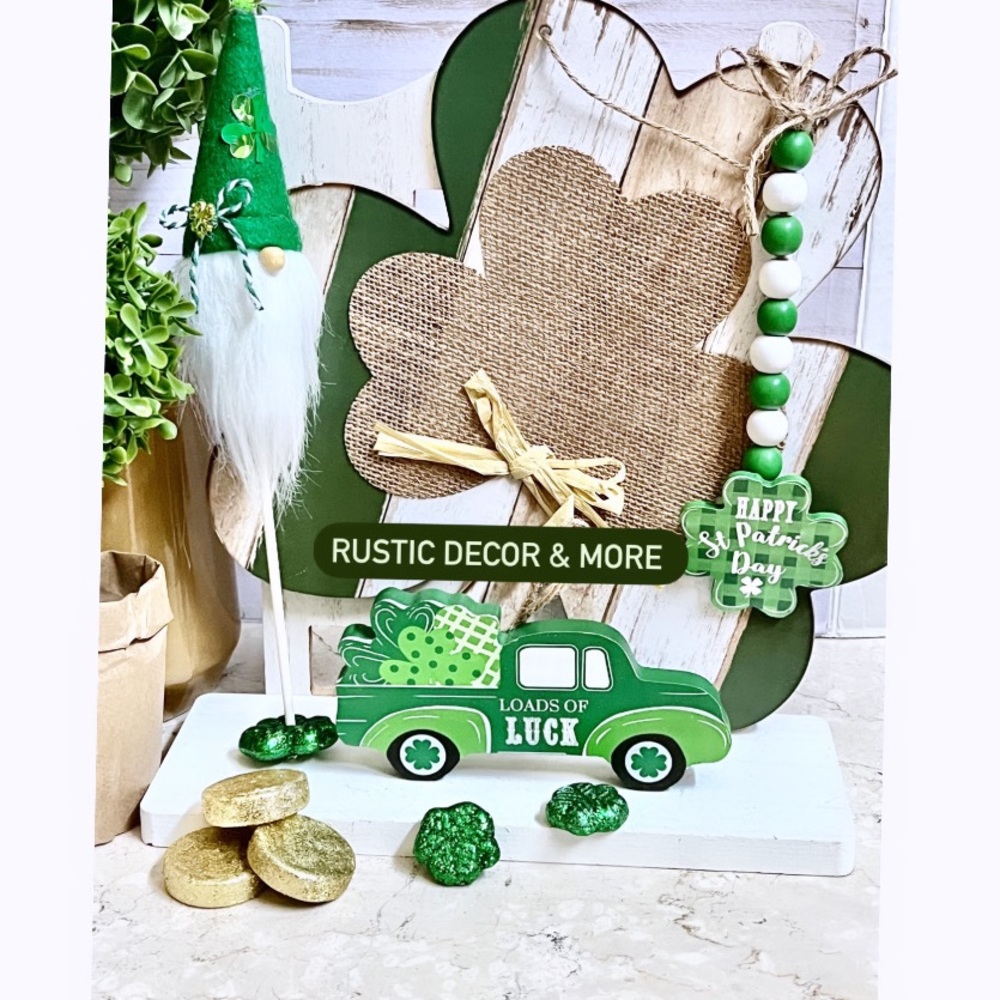 ☘️St. Patrick’s Day TierTray Decor 2pc Set